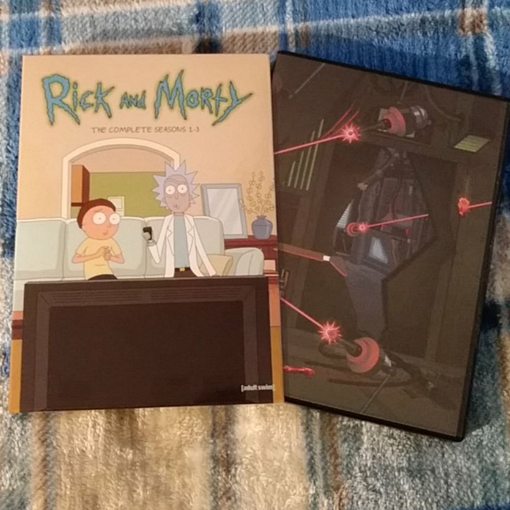 Rick and Morty season 1-3 DVD set